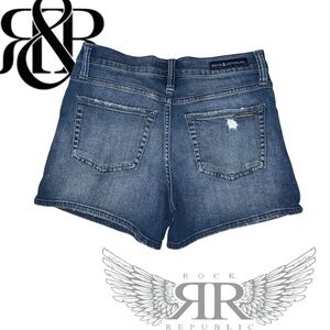 Rock & Republic Distressed Denim Shorts